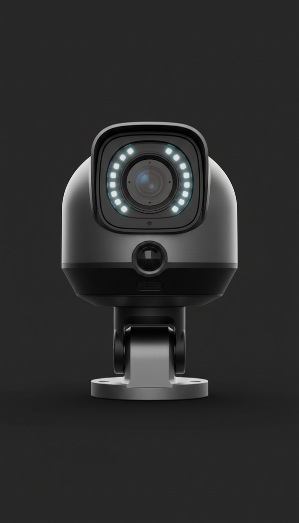 Modern Outdoor Surveillance Camera
