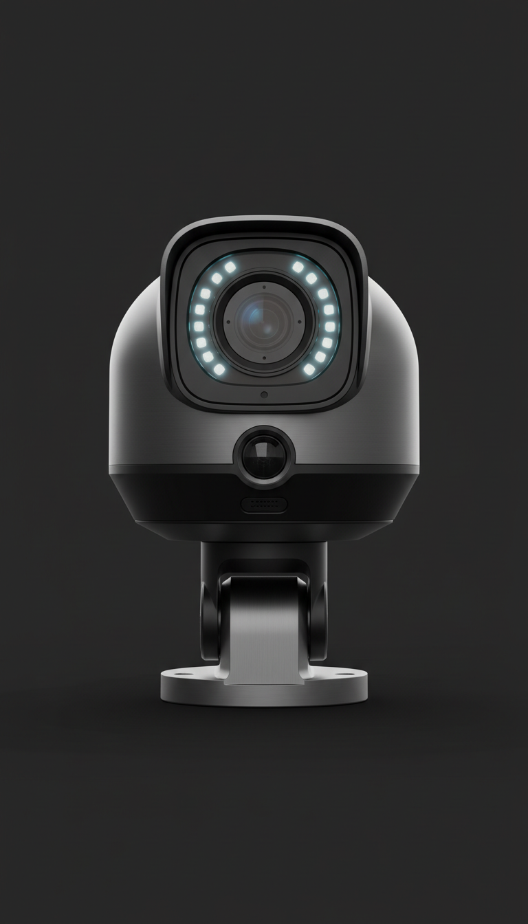 Modern Outdoor Surveillance Camera